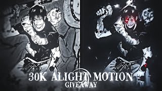 30k Alight Motion Giveaway「Shake CC Text Animation Effects」 [upl. by Airet]