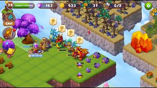 Game Mergest Kingdom Dragon Event Too hard to complete [upl. by Kaela]