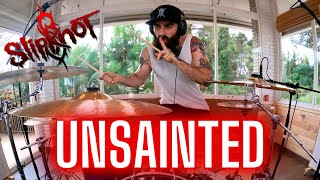 SLIPKNOT  UNSAINTED  DRUM COVER [upl. by Marian]