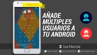 ¿Cómo tener mútliples usuarios en Android [upl. by Solracesoj]