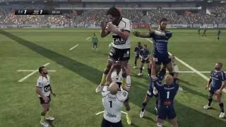 CASTRES  LA ROCHELLE  Rugby Challenge 3 PCFR [upl. by Moira]