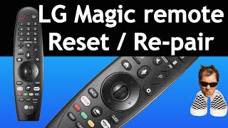 LG Magic Remote Repair  Reset Fix [upl. by Alisen992]