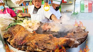 Comida Mexicana Extrema en la Calle 🔥🌮 TACOS DE SUADERO  6 HORAS TOUR de Gastronomía en CDMX [upl. by Conrad]