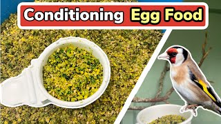 How To Make The PERFECT Conditioning Egg Food For Birds  Canaries amp Finches [upl. by Farron]