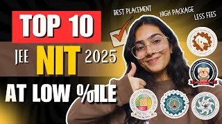 Top 10 NIT Colleges in India  Admission at low percentile ✅ [upl. by Kern]