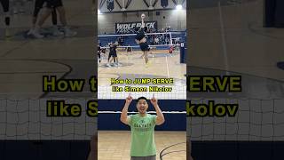 Jump Serve like SIMEON NIKOLOV in 4 easy steps [upl. by Oderfigis]