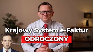 Ważne dla przedsiębiorców Minister Finansów odroczył KSeF Krajowy System eFaktur [upl. by Oicirtap]