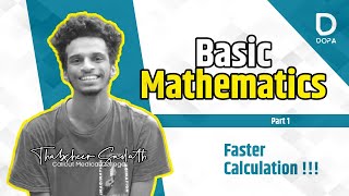 Basic mathematics Part 1 Faster Calculation  drthabsheertips2366 [upl. by Perice38]