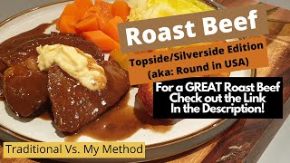 How To Roast Beef Topside  Silverside Round of Beef [upl. by Irahk895]