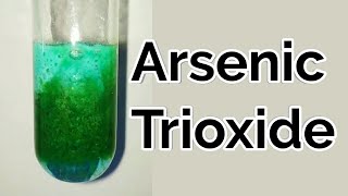 Arsenic trioxide  Properties of arsenic compounds [upl. by Ydnat]