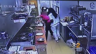 Man Punches Cook Coworker Pulls Gun On Him [upl. by Flodnar]