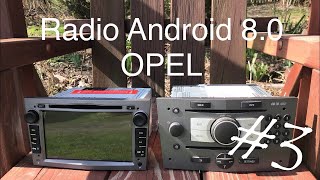 3 OPEL Radio 2DIN Android 80  BC oraz SETTINGS [upl. by Assilem]