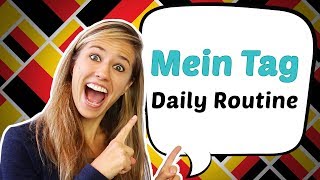 GERMAN LESSON 51 Tagesablauf  Daily Routine in German [upl. by Cobb645]