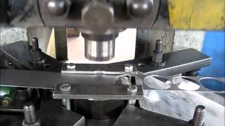 Pneumatic Punch Press Feeder [upl. by Ahtenak253]