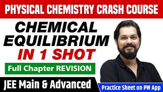 CHEMICAL EQUILIBRIUM in One Shot  Full Chapter Revision  Class 11  JEE Main [upl. by Eitsirk774]