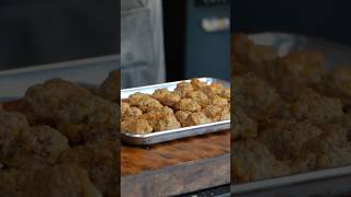 Matts got these Smoked Sausage Balls loaded with savory goodness on the Blackstone Pellet Grill [upl. by Einnal]