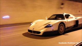 Maserati MC12 in tunnel [upl. by Bora]