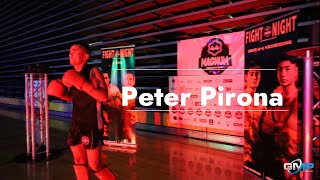 Peter Pirona in Action from fight night 2 [upl. by Noorah]