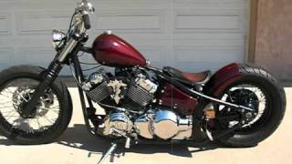 vstar chopperbobber2 650 by uptown customs [upl. by Isahella783]