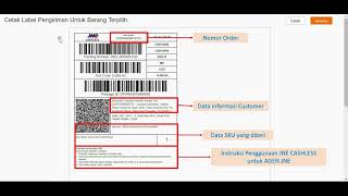 Pengiriman mudah dengan JNE Cashless [upl. by Melquist]