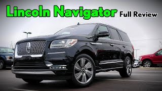 2018 Lincoln Navigator FULL REVIEW  Black Label Reserve Select amp Premiere [upl. by Nawak]