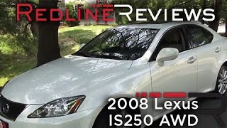 2008 Lexus IS250 AWD Walkaround Exhaust Review Test Drive [upl. by Ahrat]