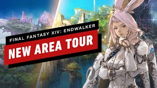 Final Fantasy 14 Endwalker  New Area Tour [upl. by Tlok]