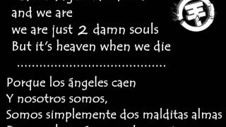 Down on you  TOKIO HOTEL  lyrics English amp Spanish [upl. by Rifkin]