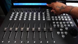 QCon Pro G2  Fader Calibration amp Touch Sensitivity [upl. by Yessej]