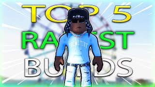 Top 5 RAREST Builds In Hoops Life [upl. by Yemrej]