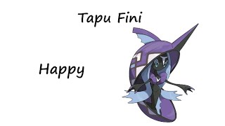 Pokémon Sounds Collection  Tapu Koko Tapu Lele Tapu Bulu Tapu Fini [upl. by Anneuq]