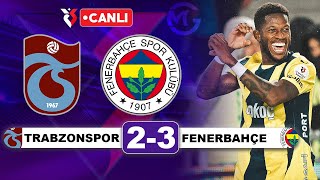 Trabzonspor 23 Fenerbahçe  Süper Lig Canlı Yayın [upl. by Anahsek]