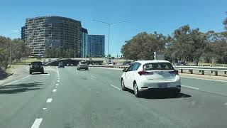 4k Canberra virtual tour  City Centre and Lake Burley Griffin [upl. by Salter533]