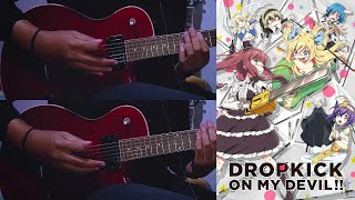 あの娘にドロップキック Anoko ni Drop Kick  邪神★ガールズ Jashin★Girls Guitar Cover 【DROPKICK ON MY DEVIL】OP [upl. by Atinav]