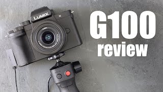 Panasonic Lumix G100 review vs ZV1 M50 G90 G95 [upl. by Erich755]