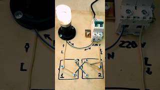 circuit diagram of opening and closing double switch [upl. by Tengdin]