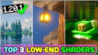 Best LowEnd Shaders for Minecraft Java  Stunning Graphics on Any PC [upl. by Senoj]