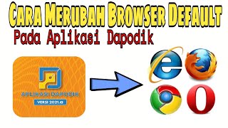 Cara Membuka Aplikasi Dapodik di Google Chrome [upl. by Raines458]