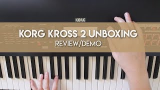 Korg Kross 2 88 Keys  UNBOXINGREVIEWDEMO [upl. by Airpac]