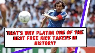 Michel Platini ● Best Free Kicks Goals [upl. by Ahsyek]