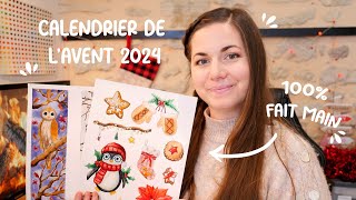 Calendrier de lavent Onirique  Papeterie amp Céramique 2024 🌟🎄 [upl. by Annuhsal]