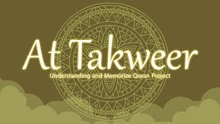 81 Surah AtTakwir  Ziyaad Patel  Understand amp Memorize Quran Project  Juz 30 [upl. by Mont924]