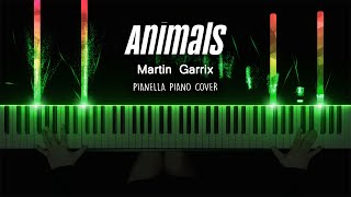 Martin Garrix  Animals  Piano Cover by Pianella Piano [upl. by Bertold427]