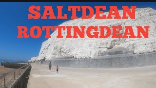 4K Virtual Walk  Saltdean  Rottingdean  England [upl. by Eiffe]