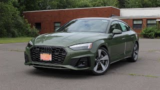 2021 Audi A5 Sportback 45 Premium Plus  Features Review amp POV Road Test [upl. by Crow]