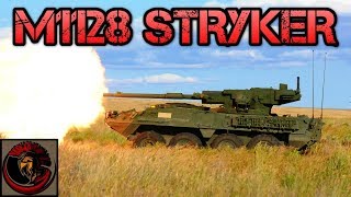 M1128 Stryker Mobile Gun System  INFANTRY SUPPORT [upl. by Anahsed]