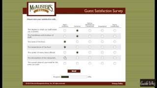 McAlisters Deli Survey Get 3 Off your next Purchase [upl. by Nalani]