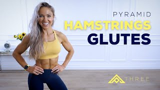 GLUTES amp HAMSTRING WORKOUT  Lower Body  Pyramid Series Day 3 [upl. by Sophie]