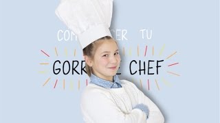 Como hacer un gorro de chef  ikihack 2 [upl. by Senecal]