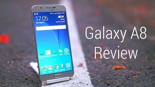 Samsung Galaxy A8 Review [upl. by Labana]